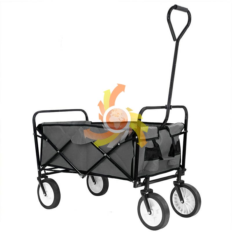 Skládací přepravní vozík nákupní plážový