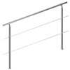 Zábradlí na schodiště nerez 150cm 2 vzpěry