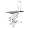 Stříhací stůl pro psy a kočky, 108x60x55,5-92,5 cm, hydraulický stříhací stůl, skládací, stříhací stůl 