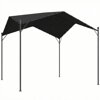 Pergola Outsunny Pavilion 3x3m Voděodolná stabilní zimní sluneční clona se sedlovou střechou, trojúhelníkové výztuhy