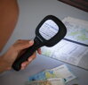 Lupa s LED a ultrafialovým světlem Magnifier & Vision