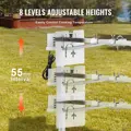 Elektrická grilovací souprava s rožněm délka 118cm, nosnost 40 kg, automatický motor 42W, nerezová ocel s tepelným štítem VEVO356