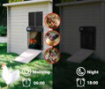 Automatická dvířka do kurníku ručně ovládané nebo s LED displejem |VAYALT