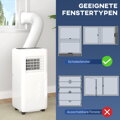Přenosná klimatizace  různá nastavení, LED displej, časovač