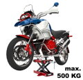 Zvedák na motorku  zvedací stůl do 500 kg