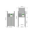 Automatická dvířka do kurniku  rámová /jost technik germany HK-C-RH 230x340 mm