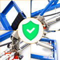 Hydraulická nájezdová rampa  pro automobily SUV 2720 kg nastavitelné 16, 40 cm Bituxx MB17208  | modrá