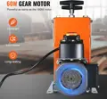 Automatický odizolovač drátů, elektrický odizolovač drátů 0,06 až 0,98 palce, 60 W, loupačka drátů s hloubkovou referencí, 6 kulatých a 1 plochý kanál pro recyklaci mědi VEVO78UA