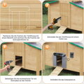 Automatická dvířka do kurníku boční baterie plus solar