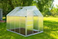 Skleník polykarbonát  Alu, PC 6 mm, 250x190x195 cm Strend Pro Greenhouse,