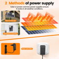 Automatická dvířka do kurníku časovač sensor solar