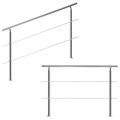 Zábradlí na schodiště nerez 150cm 2 vzpěry