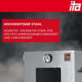 Udírna ITA Smoker Oven 7000,  prémiová udírna se 3 úrovněmi, legovaná ocel, s průzorem a teploměrem, kvalita EU