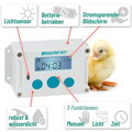 Automatická dvířka do kurníku  set časovač světwlný sensor