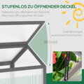 Mini skleník 90 x 52 x 49,5 cm