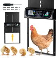 Automatická dvířka do kurníku ručně ovládané nebo s LED displejem