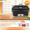 Ohřívací box na jídlo digitální 100W Czoele |černá
