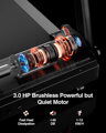 Skládací běžecký pás 12 km/h, 2,5 HP/1800W s monitorem srdečního tepu, APP a Bluetooth reproduktorem