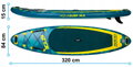 Paddleboard 320 x 84 x 15 cm Neo set