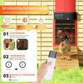 Automatické solární dvířka do kurníku  s dálkovým ovládáním, 4 režimy