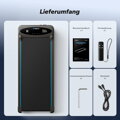 Běžecký pás 3 v 1 pro domácnost 2,75 HP s dálkovým ovládáním APP