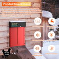Automatické solární dvířka do kurníku  s dálkovým ovládáním, 4 režimy
