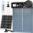 Automatická dvířka do kurníku, solární dálkové ovládání 