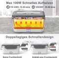 Ohřívací box na jídlo 100W  3 v 1 12/24/230 V 1,8l