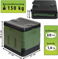  Skládací kempingová toaleta max 150 kg mobilní toaleta