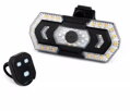 Led světlo na kolo blinkr, klakson, světlo na helmu set