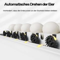 Plně automatický inkubátor pro 128 vajec, inkubátor s otočným systémem , s regulací teploty a vlhkosti, inkubátor pro líhnucí vejce FUDA2026A