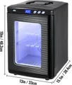 Inkubátor pro plazy 25L digitální chlazení a ohřev 5-60°C, 220V