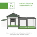 Kurník Strend Pro – pro drůbež, se střechou 196 × 76,5 × 98 cm