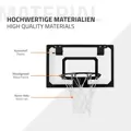 Sada basketbalového koše a míč 58x40 cm