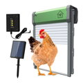 Automatická dvířka do kurníku solární s časovačem dálkové ovládání