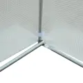 Zahradní skleník fóliovník dveře na zip 4,45 x 3 x 2,05 m