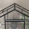 Polykarbonátový skleník Cold Frame Odolný vůči povětrnostním vlivům 192 x 131 x 203 cm 