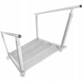 Plavecký žebřík, schůdky,  4 stupně Dvě madla 800x1850x1750MM nosnost 250KG