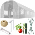 Zahradní skleník 2,5 x 4 m (10 m2) bílý set