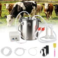 Dojicí stroj pro  krávy 5l, regulace rychlosti pulzace, automatické zastavení dojicího stroje  CISSIYOG