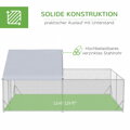 Drátěná klec výběh pro slepice kuřata a jiné hlodavce s výběhem
