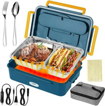 Ohřívací box na jídlo 3 v 1 osobní auto , nákladní a kancelář 220v, 12v, 24v