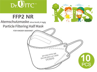 Dětský respirátor FFP2 10 kusů