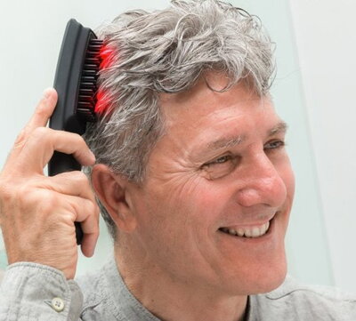 Masážní kartáč na vlasy s laserem Hair·Force One