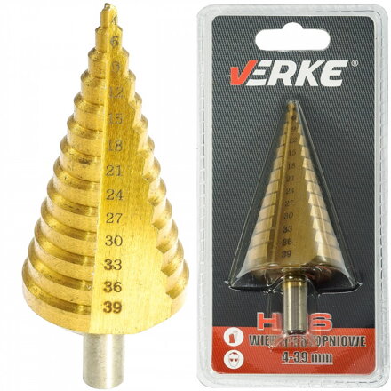 Krokovací vrták 4-39 MM