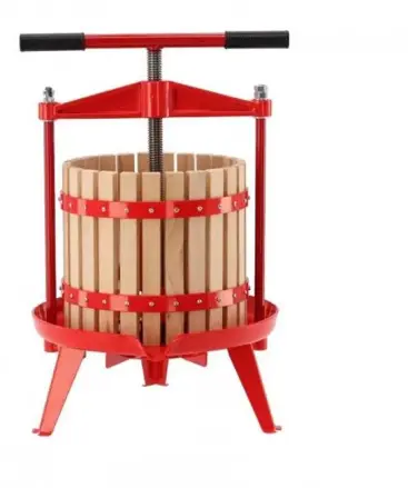 Lis na ovoce rámový bukový 12L Chomik 4546 |červený Lis na ovoce rámový bukový 12L Chomik 4546 |červený