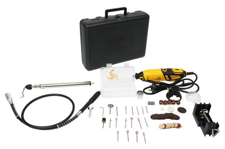 Mini bruska set pro přesné řezání, broušení, vrtání, gravírování a leštění |  N16