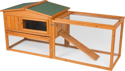Králíkárna Strend Pro, se střechou, 158x58x68 cm