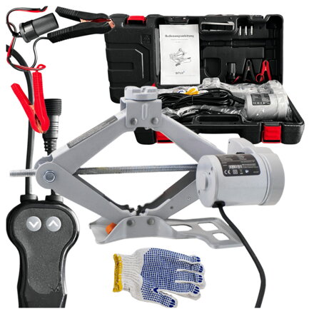 Elektrický nůžkový zvedák 2 T, 12V, 350mm Bituxx MB15861 Elektrický nůžkový zvedák 2 T, 12V, 350mm Bituxx MB15861