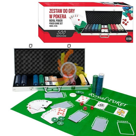 Poker Set 500 žetonů Royal